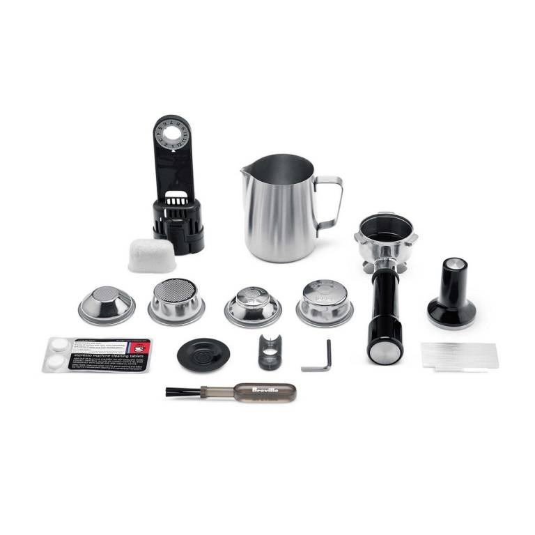 Breville BES870 Barista Express Espresso Coffee Machine (Stainless Steel)